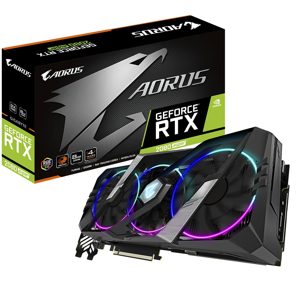 Gigabyte AORUS GeForce® RTX 2080 SUPER 8G